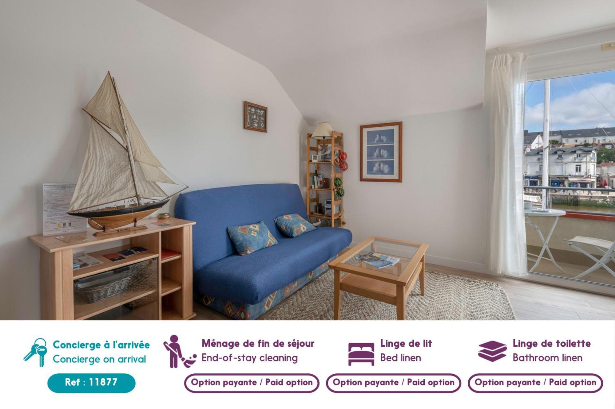 Sur Le Quai De Pornic, Appartement Pour 4 Екстериор снимка